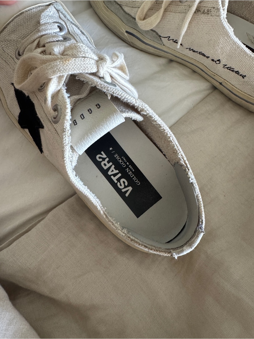 Golden Goose Canvas Sneakers – Size 39 EU - Only used once - Picture 12 of 13